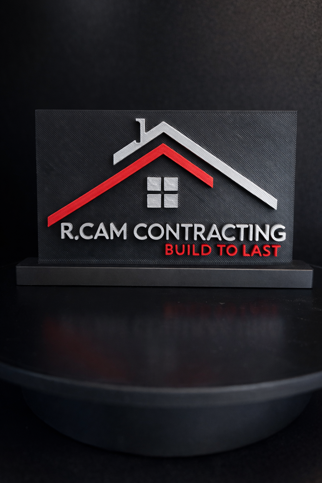 3D business logo print example 2