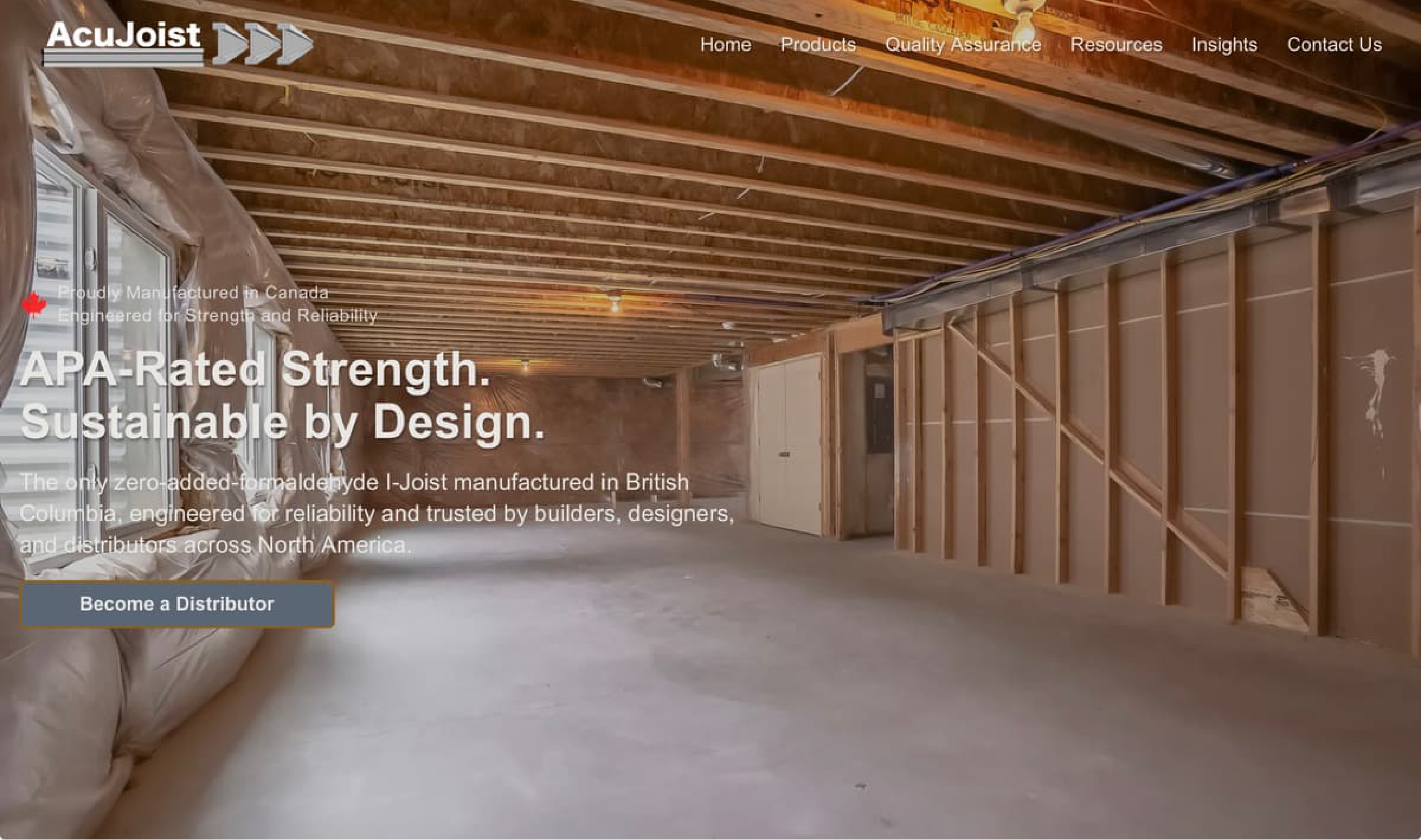 AcuJoist project screenshot