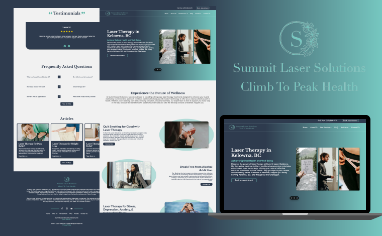 Summit Laser Solutions project screenshot