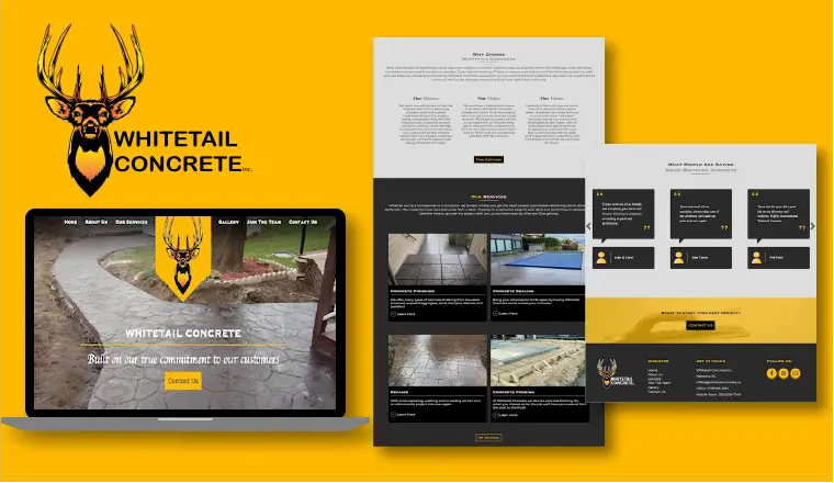 Whitetail Concrete project screenshot